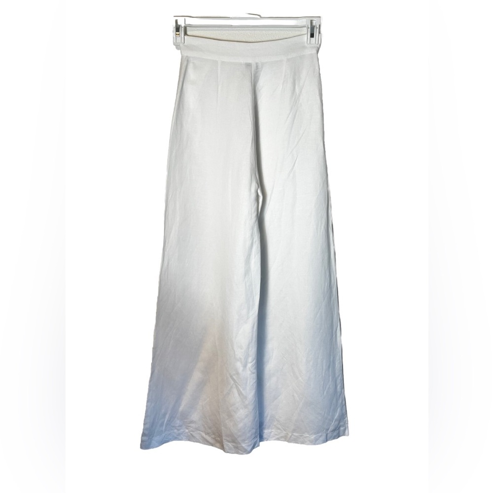 Paolita Women's White Nautical Flare-Leg Trouser Pants Size XS - Picture 6 of 7